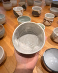 Handmade Ceramic Coffee Cups by Neville Assad-Salha