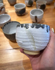 Handmade Ceramic Coffee Cups by Neville Assad-Salha