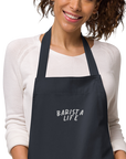 Organic Barista Life cotton apron