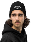 Barista Life Organic ribbed beanie