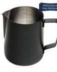 Barista Progear 600ml Black Milk Jug