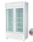 Two Glass Door Colourbond Upright Drink Fridge - LG-1000GE