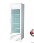Single Glass Door Colourbond Upright Drink Fridge - LG-370GE
