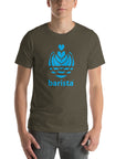 Men's Barista Rosetta Blue T-shirt