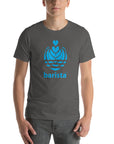 Men's Barista Rosetta Blue T-shirt