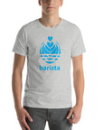 Men's Barista Rosetta Blue T-shirt