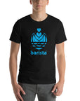 Men's Barista Rosetta Blue T-shirt