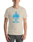 Men's Barista Rosetta Blue T-shirt