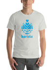 Men's Barista Rosetta Blue T-shirt