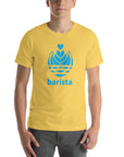 Men's Barista Rosetta Blue T-shirt