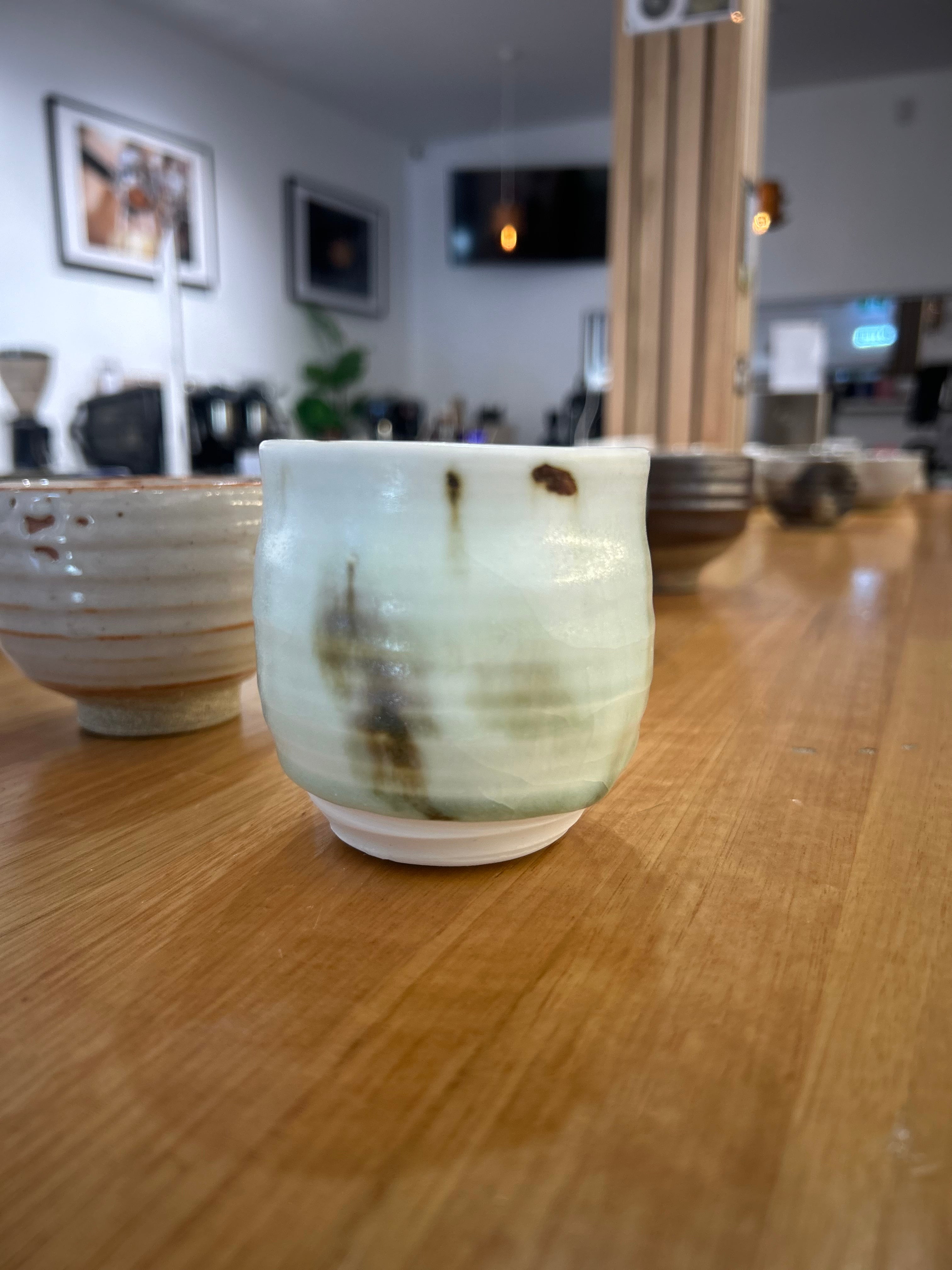 Handmade Ceramic Coffee Cups by Neville Assad-Salha