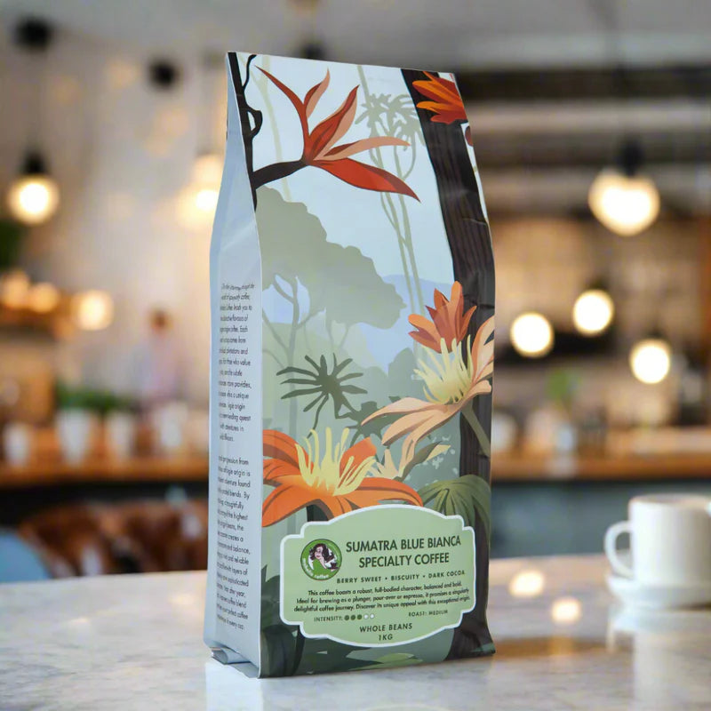 Mahalia Single Origin - Sumatra Blue Bianca