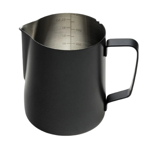 Barista Progear 600ml Black Milk Jug