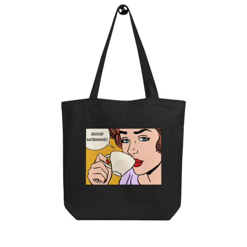Eco Good Morning Coffee Tote Bag