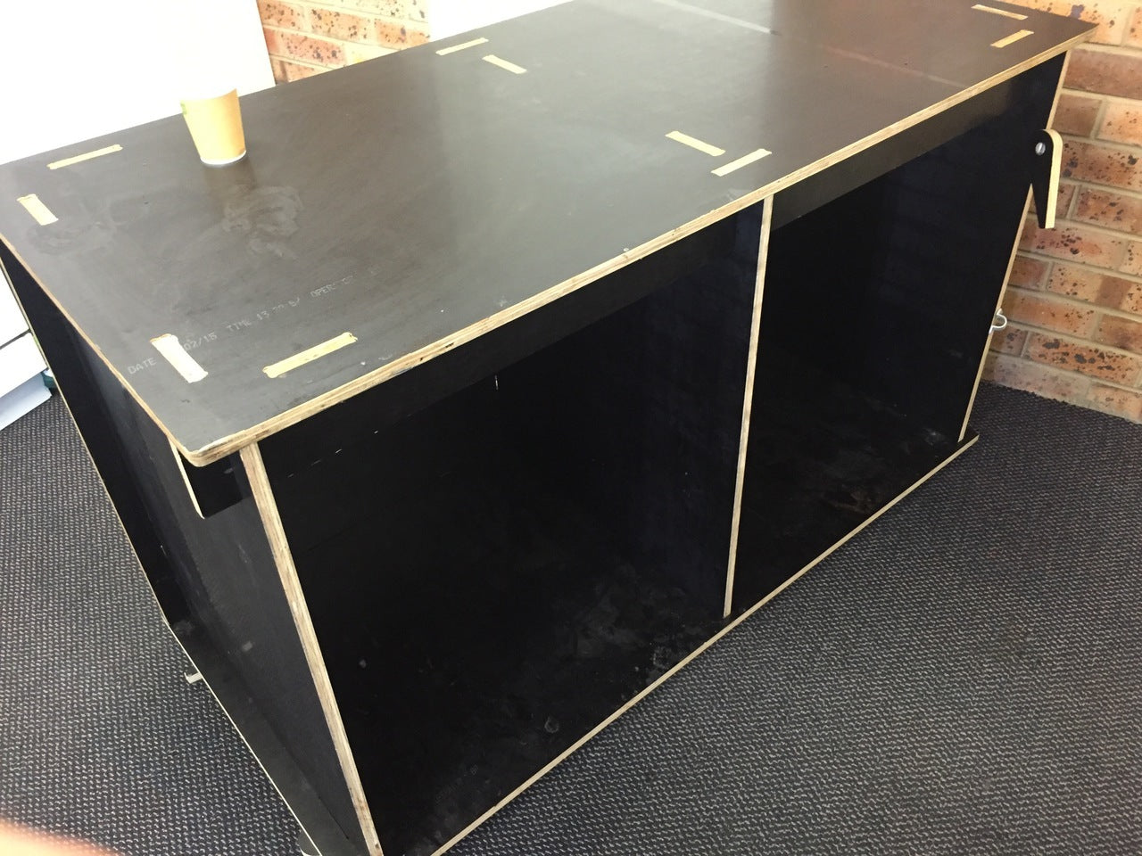 Coffee Cart 1.5 Large Flat Pack back