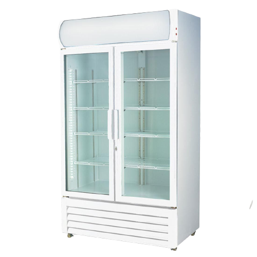 Two Glass Door Colourbond Upright Drink Fridge - LG-1000GE