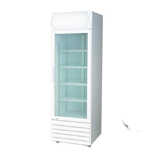 Large Single Glass Door Colourbond Upright Drink Fridge - LG-540GE