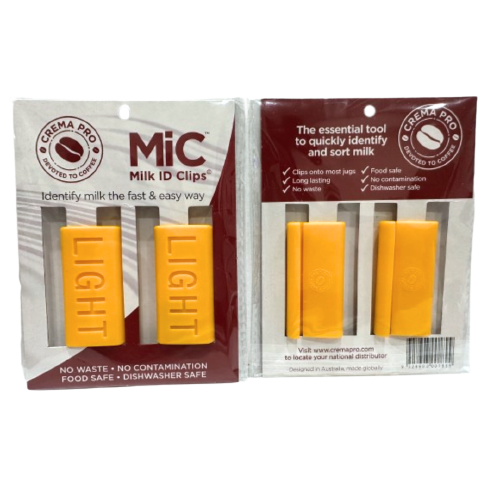 Milk Jug ID Clips Light