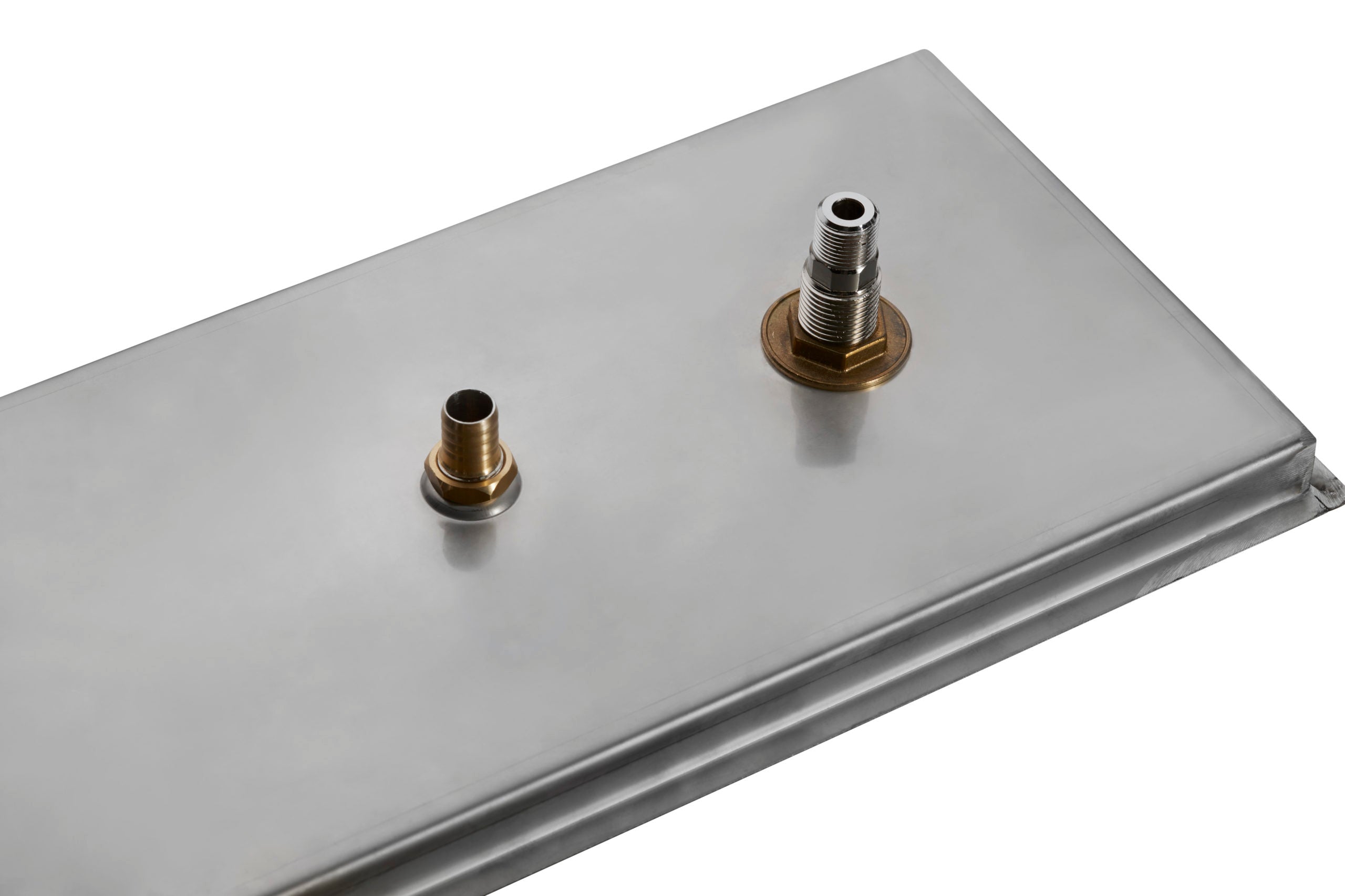 Milk Jug Pitcher Rinser Long Bench Top With Flange – Complete Cafe Services