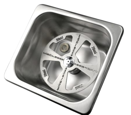 Milk Jug Pitcher Rinser Sink In Bench