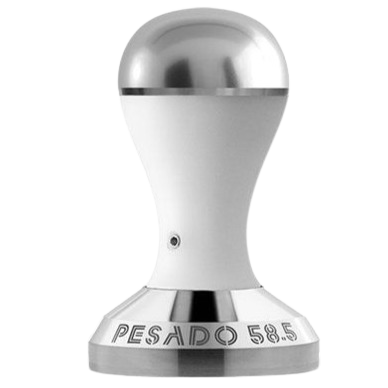 Pesado 58.5mm Tamper - White/Silver