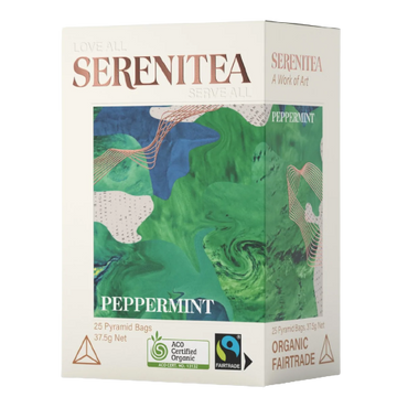 Serenitea Peppermint 25  Pyramid Tea Bags