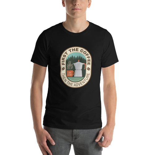 First the Coffee Camping T-shirt