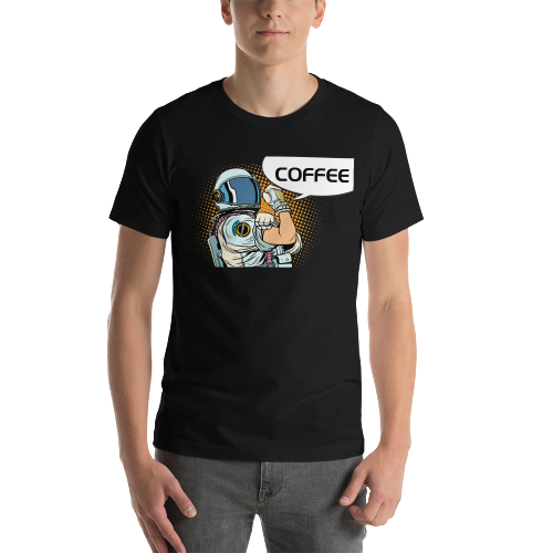 Astronaut Coffee Legend T-shirt