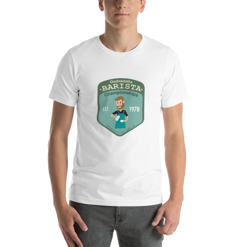 Vintage Oodnadatta Barista Champ T-shirt