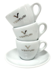 Venturi Espresso Cup and Saucer
