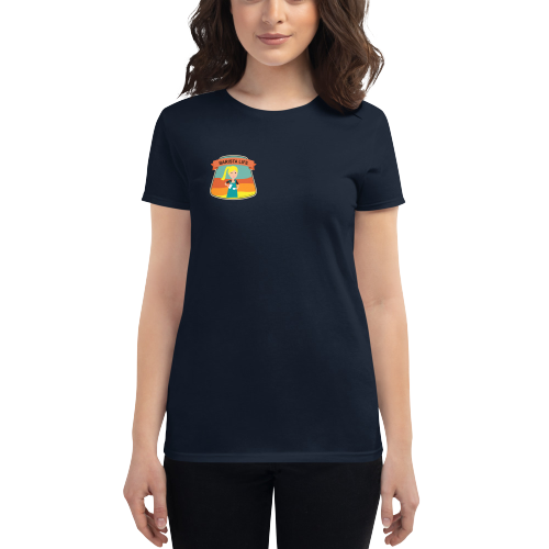 Womens Barista Life T-shirt Blonde Hair