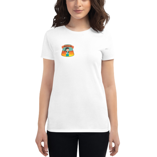 Women's Barista Life T-shirt Black Hair