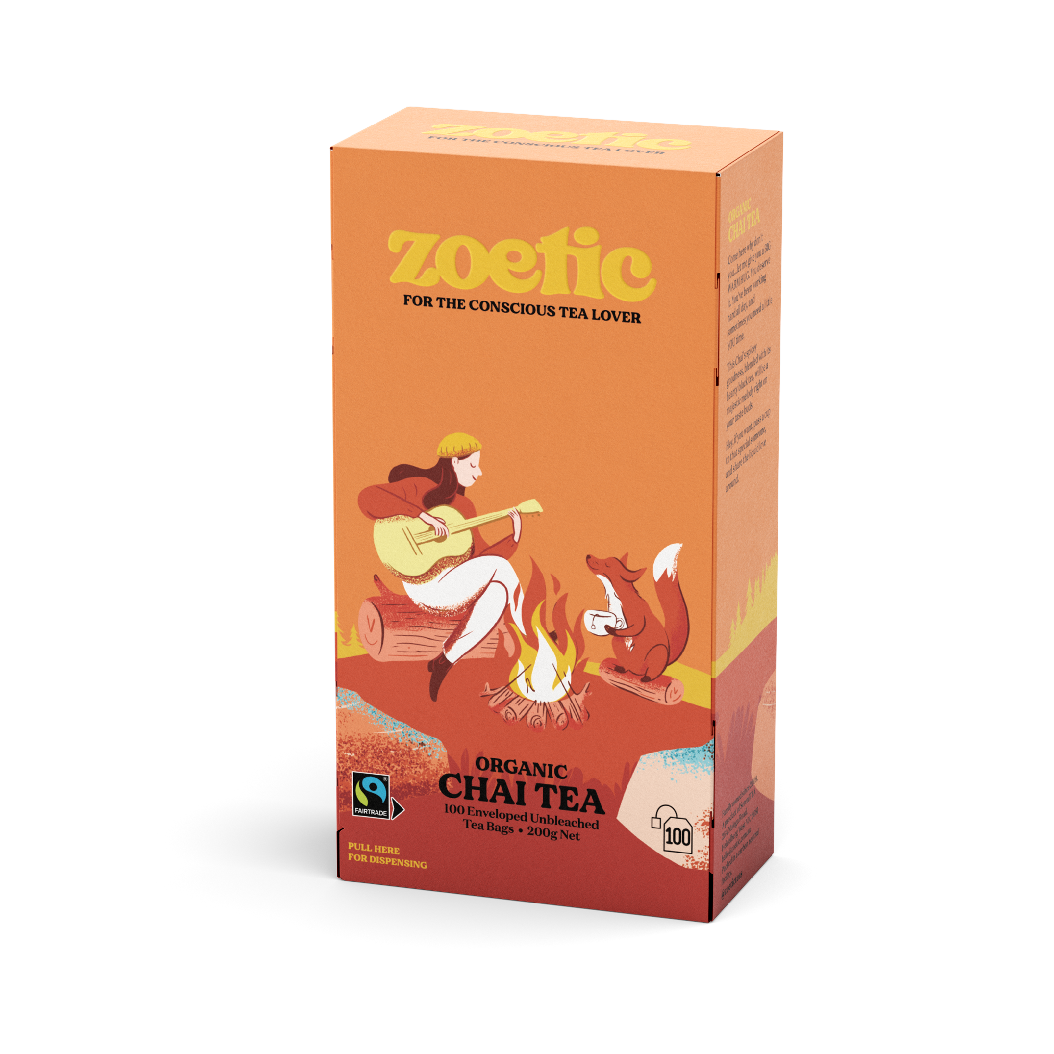 Zoetic Chai 100 Tea Bags