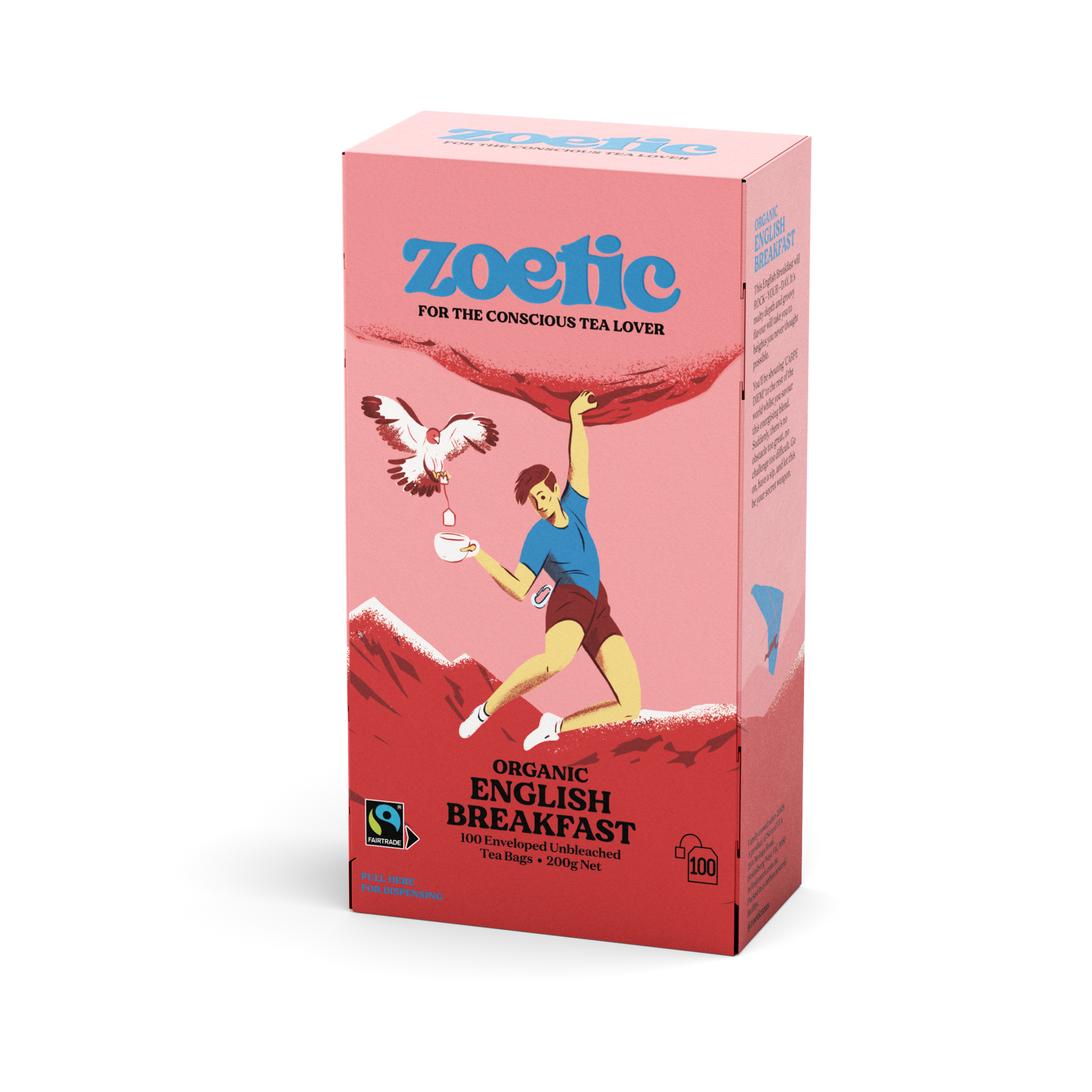 Zoetic English Breakfast 100 Tea Bags