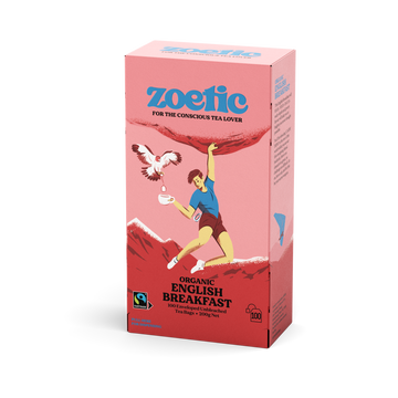 Zoetic English Breakfast 100 Tea Bags