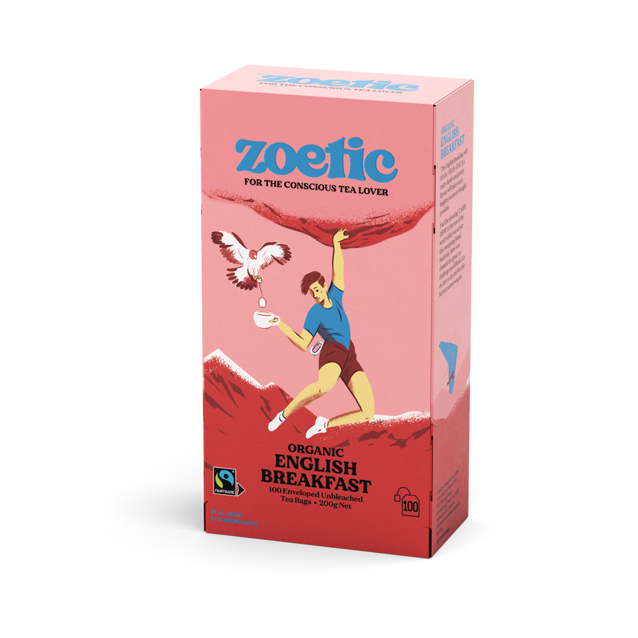 Zoetic English Breakfast 100 Tea Bags