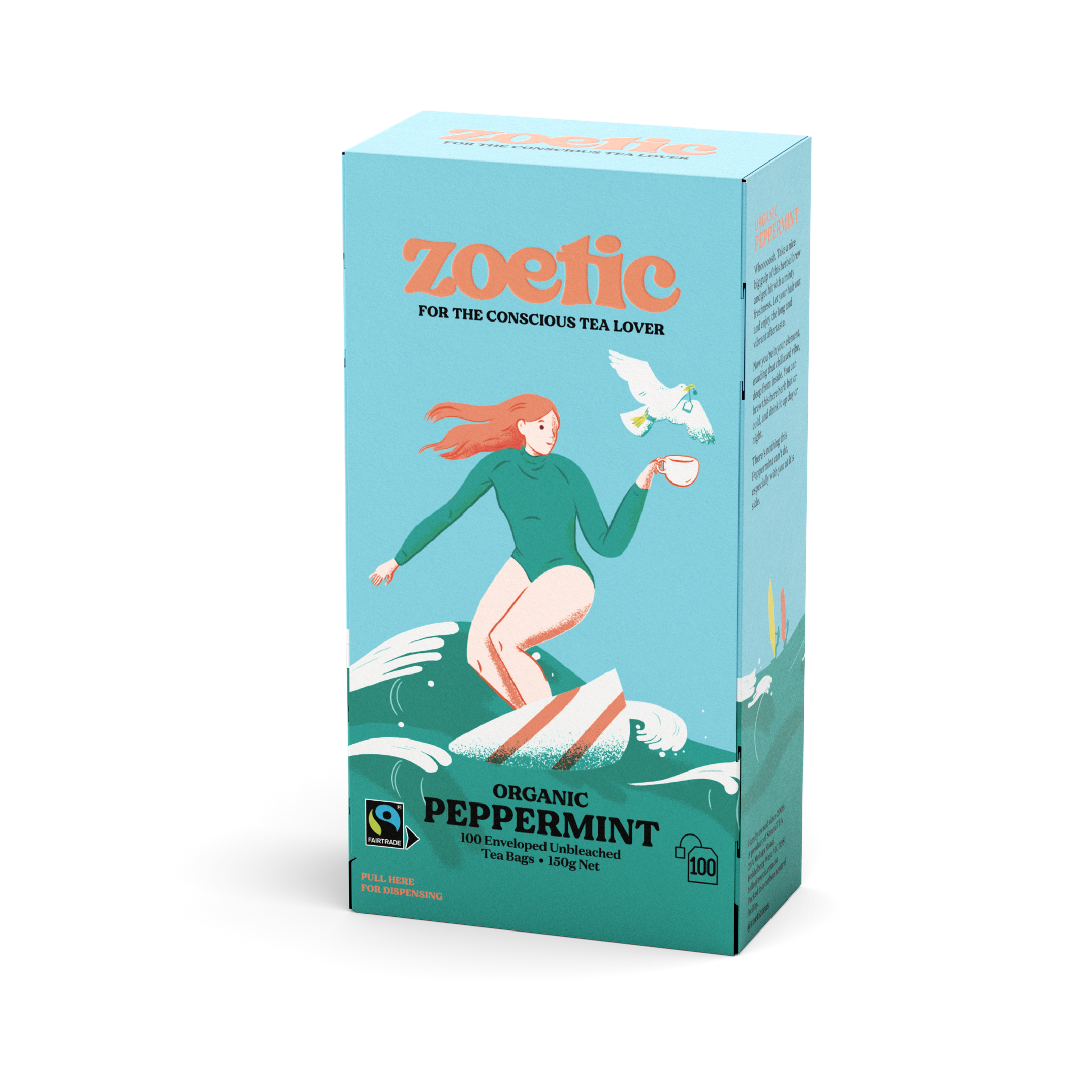 Zoetic Peppermint 100 Tea Bags