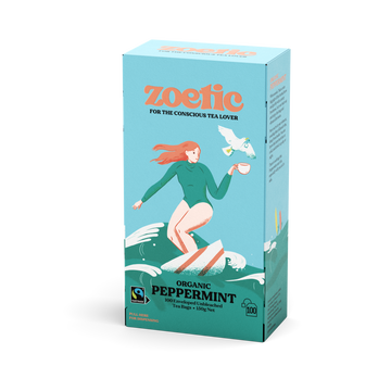 Zoetic Peppermint 100 Tea Bags