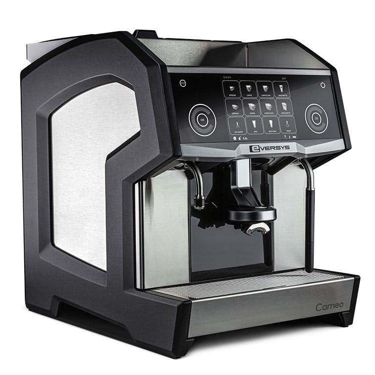Eversys Cameo C'2m Tempest office coffee machine side