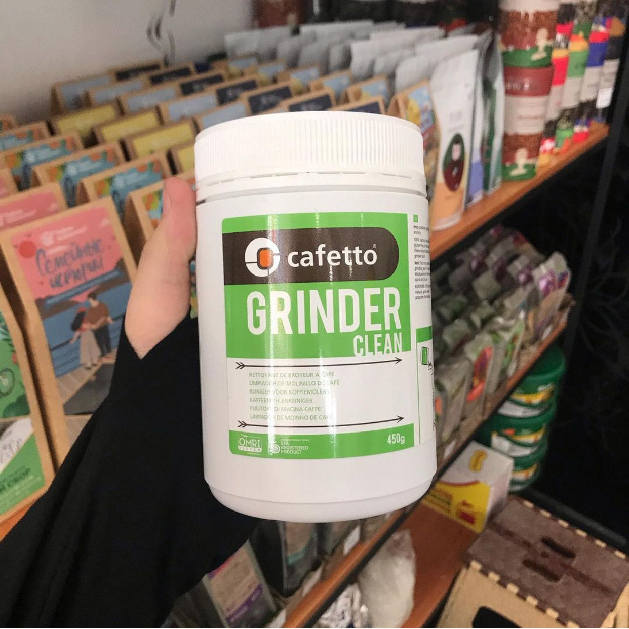 Cafetto Grinder Cleaning Tablets Tub 450g