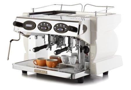 Expobar Ruggero Alfa white coffee machine