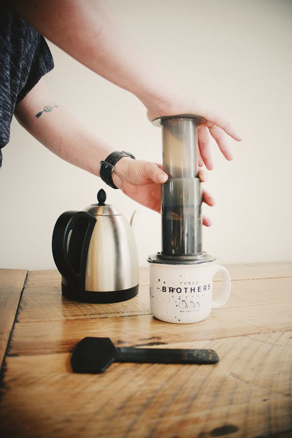 Aerobie Aeropress extraction