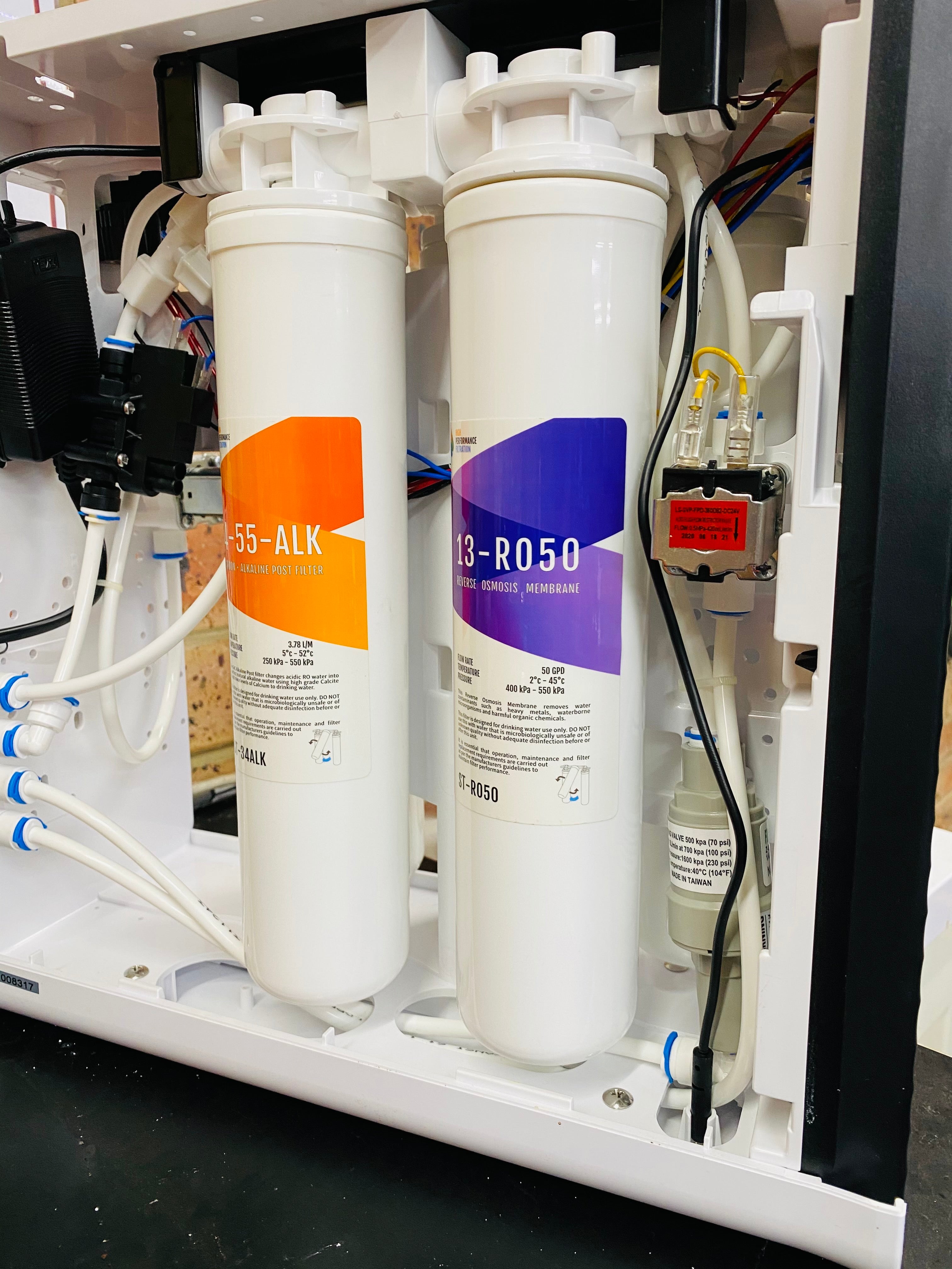 HPF 5 STAGE QUICK CHANGE ALKALINE UNDERSINK REVERSE OSMOSIS SYSTEM