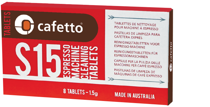 Cafetto S15 Machine Cleaning Tablets Pack of 8