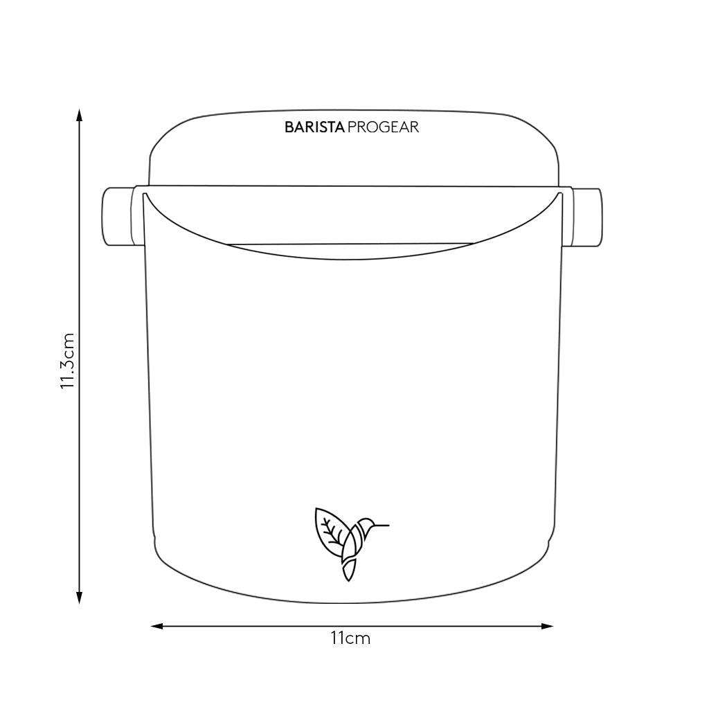 COMBO Black Package Small Knock Box and Tamper*