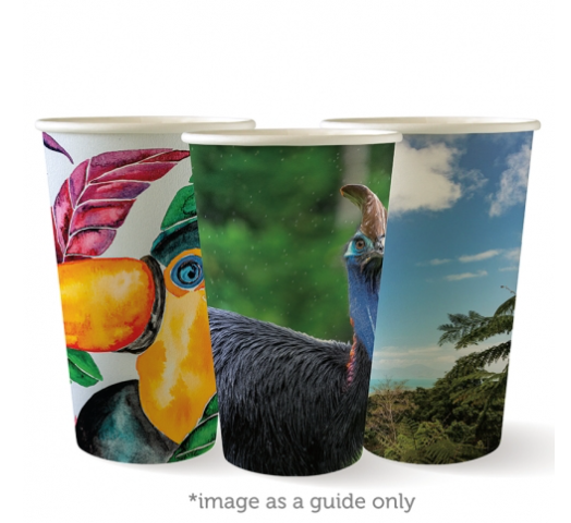 BioPak Art Series Cups takeaway coffee cups 12oz