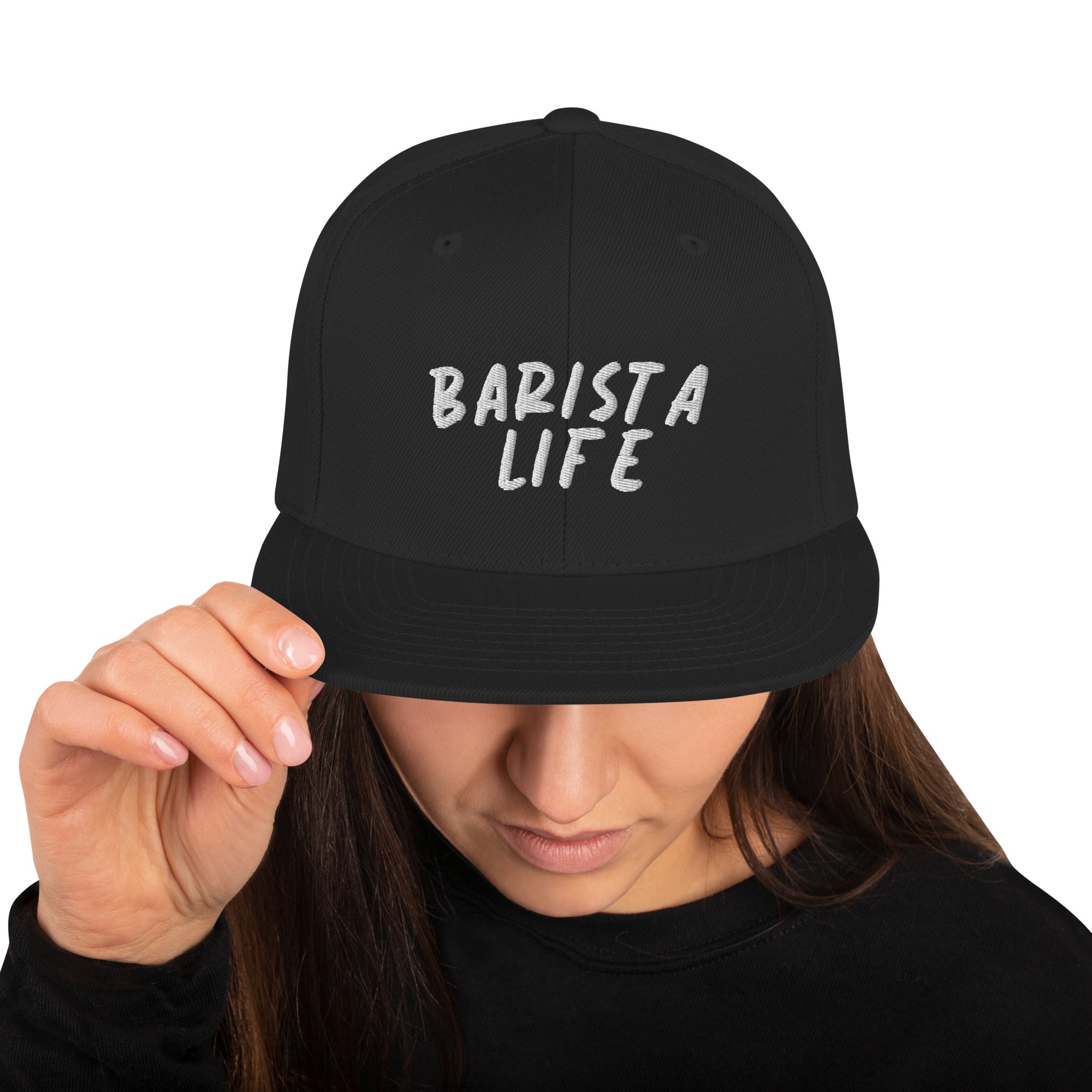 Barista Life Snapback Hat