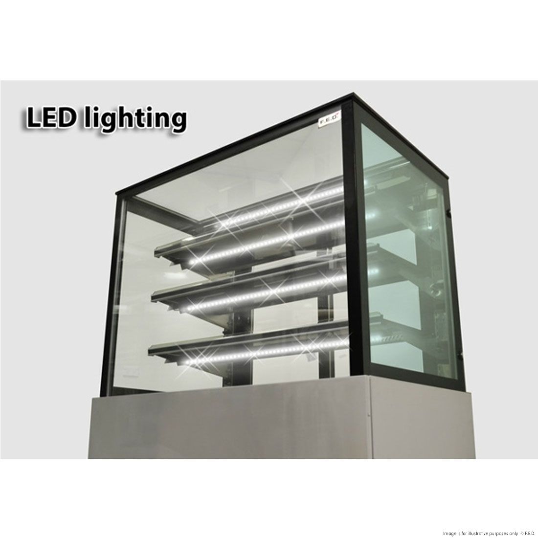 Bonvue Heated Food Display led