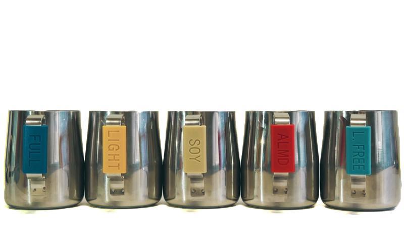 Milk Jug ID Clips Almond