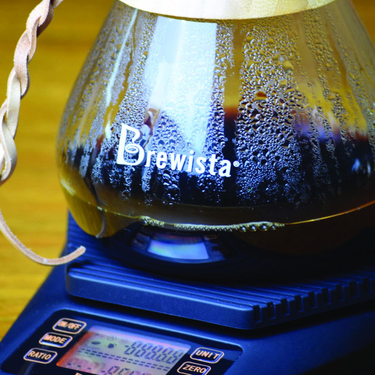 Brewista Ratio Scale in use